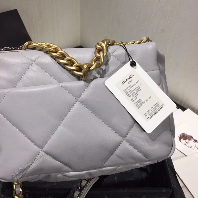 Chanel女包 Chanel秋冬19Bag 小香迷菱格紋 Chanel口蓋包 Chanel鏈條包手拎斜挎包  djc3915